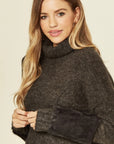 Fur sleeves design Jumper