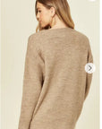 Fringe cable knit Jumper