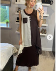 Chiffon top Maxi Dress