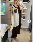 Chiffon top Maxi Dress