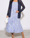 Relax Holiday fine knitted cardigan (Navy)