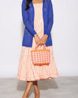 Relax Holiday fine knitted cardigan (Royal Blue)