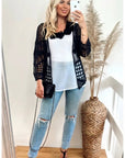 Floral Crochet Cardigan (3A)
