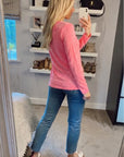 Diamanté Embellished Long Sleeve Top