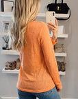 Diamanté Embellished Long Sleeve Top