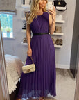 Pleated Maxi dress