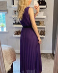 Pleated Maxi dress