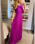 Pleated Maxi dress