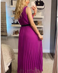 Pleated Maxi dress