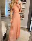 Pleated Maxi dress
