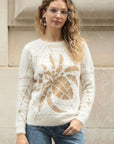Spider Fluffy Jumper (CREAM)