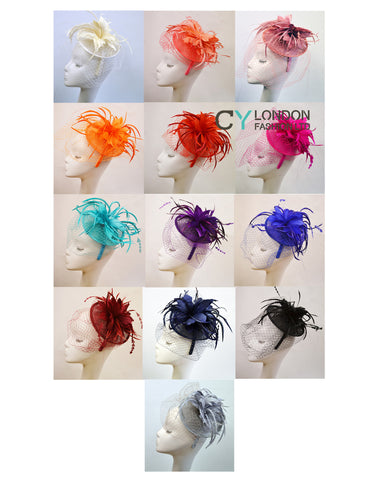 Sinamay Fascinator (STYLE 56)