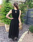 Pleated Maxi dress