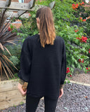 Gold Printed Jumper with Ring embellished
