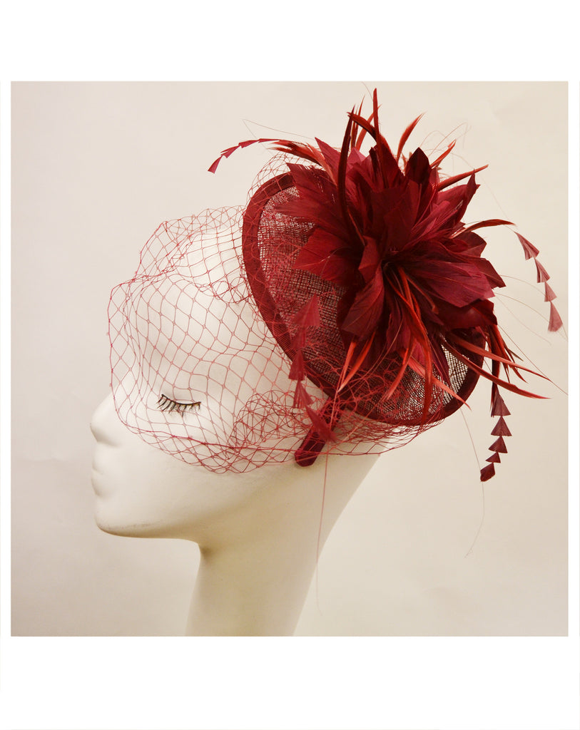 Sinamay Fascinator (STYLE 56)