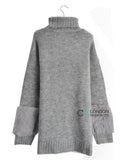 Fur sleeves design Jumper