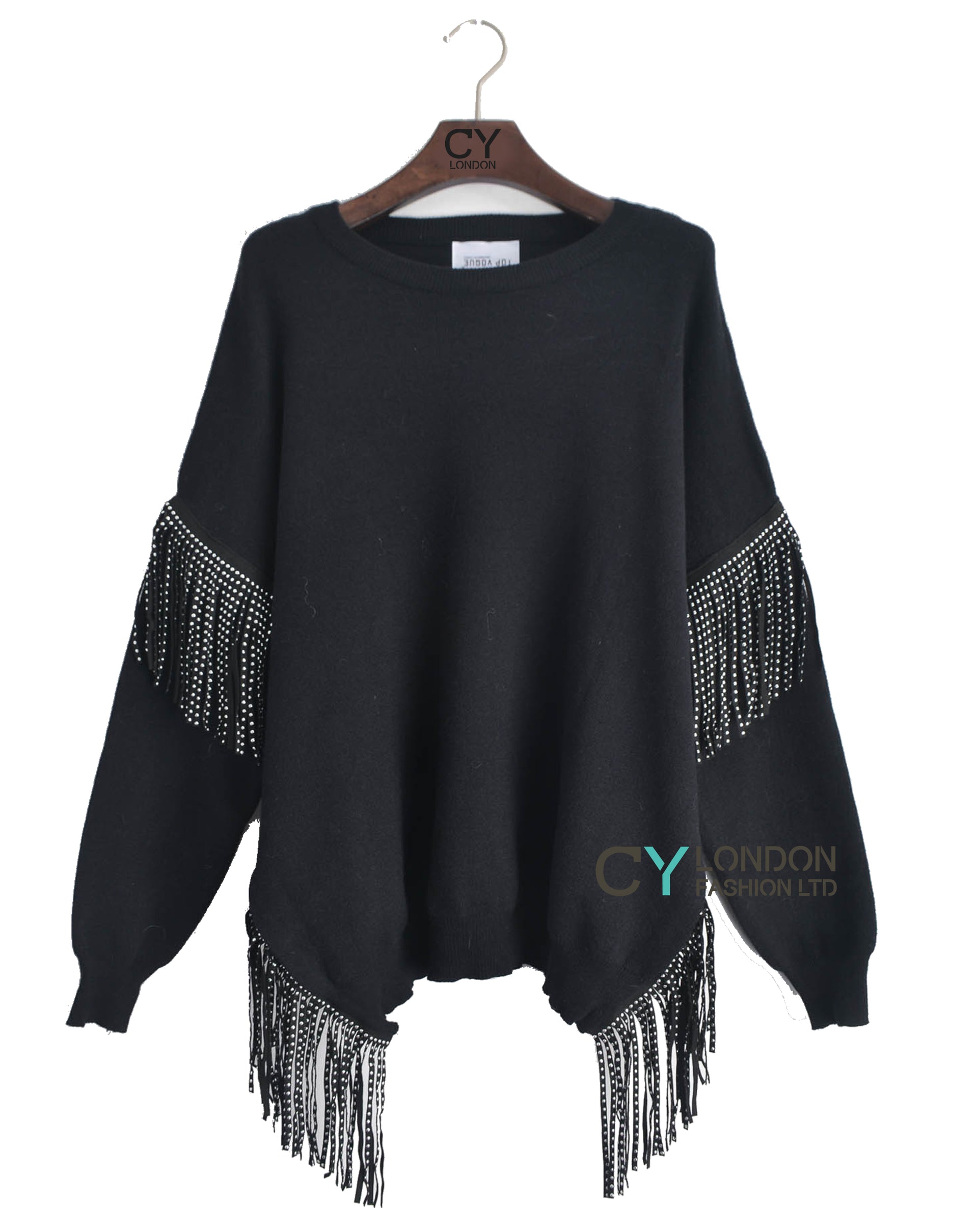 Leather Tassel Jumper – CYLONDON