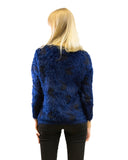 Fluffy bird of Minerva Jumper (Blue)