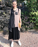 Chiffon top Maxi Dress