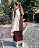 Chiffon top Maxi Dress