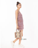 Lace Tunic Dress (Purple)