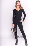 Hoodies top and leggings set