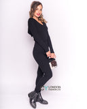 Hoodies top and leggings set