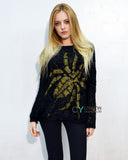 Spider Fluffy Jumper (Black)