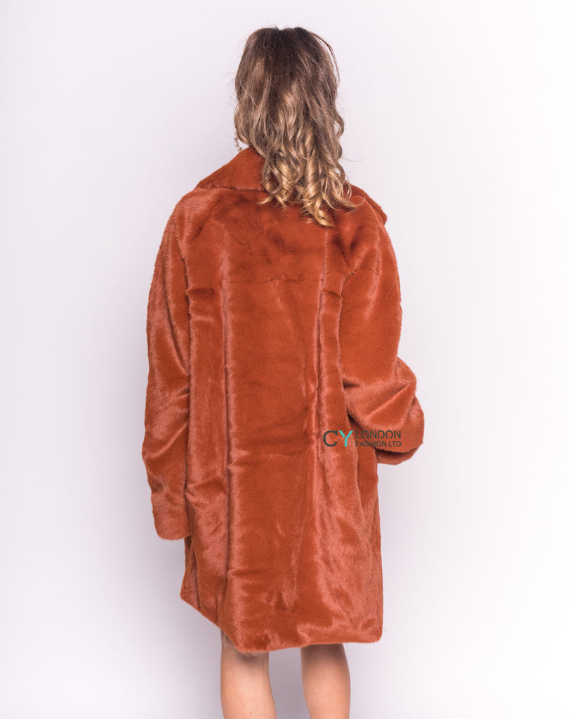 Oversized Luxury soft faux fur Coat