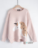 UNICORN HORSE sequin embellished Jumper