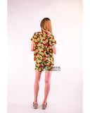 Floral Print Suits (Red)