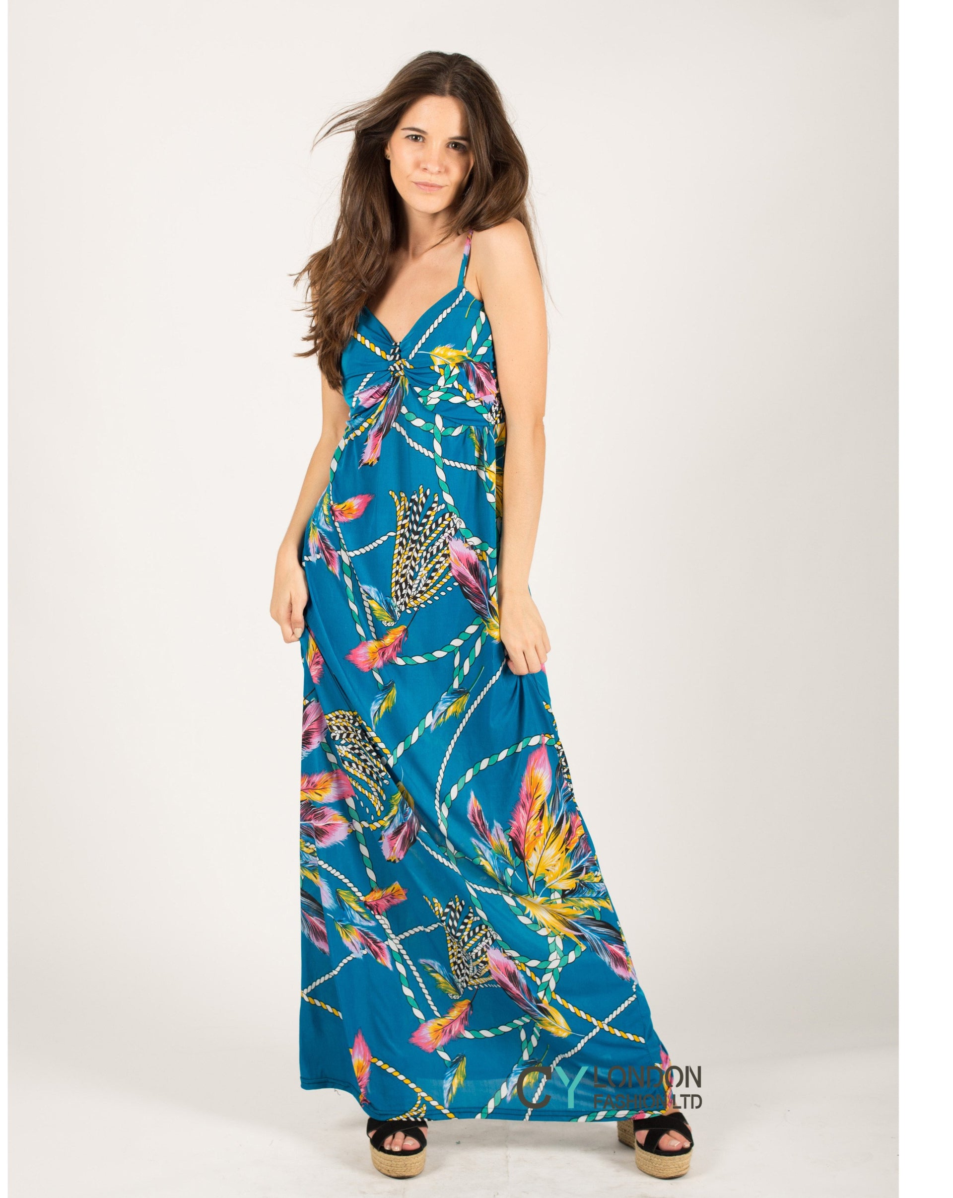 chain print maxi dress Chain Print Maxi Dress – CYLONDON