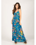 Chain Print Maxi Dress