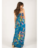 Chain Print Maxi Dress