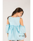 Cold shoulder Cotton Top