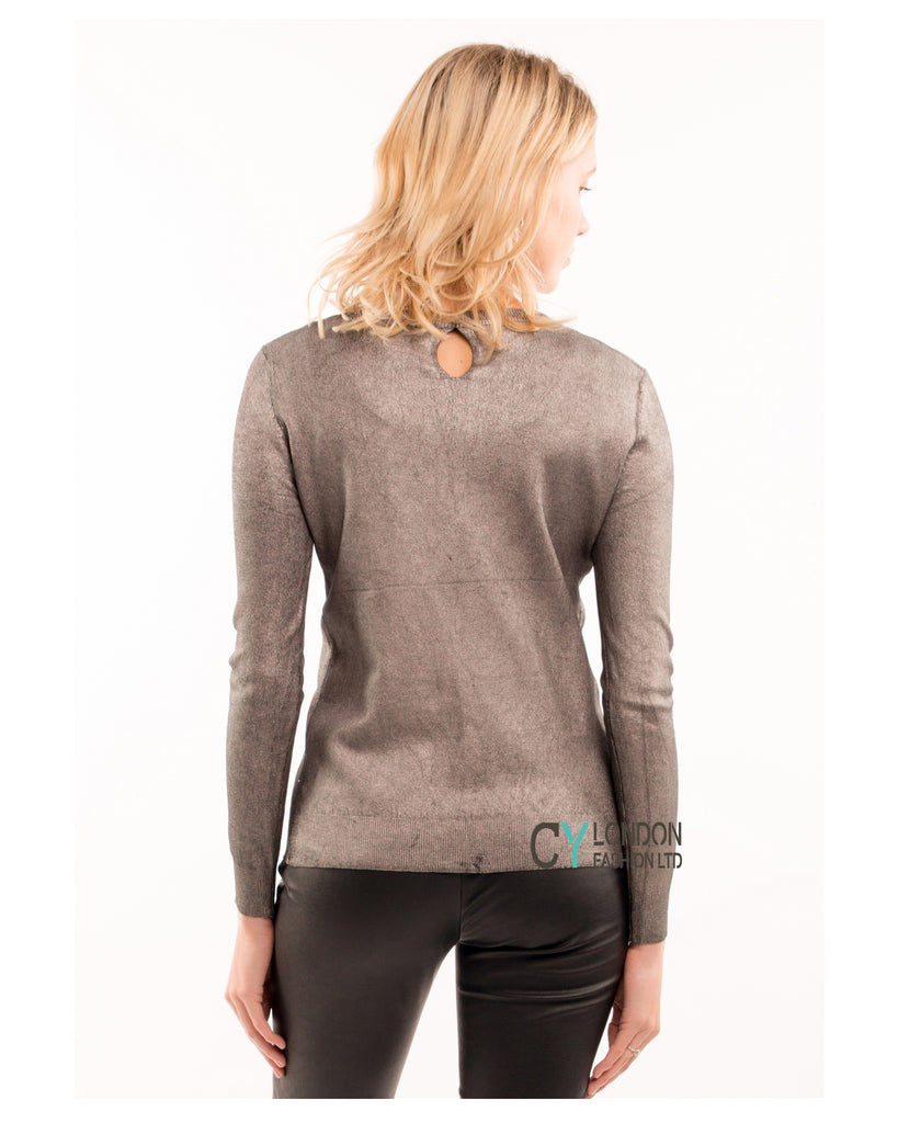 Sliver Printed Jumper