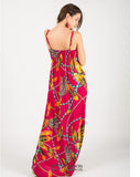 Chain Print Maxi Dress