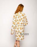 Multi Floral Printed overisze Shirt Dress