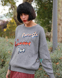Sequin embellished jumper