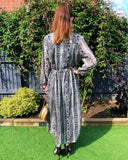Leopard Print Maxi Dress