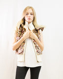 Faux Fur Jacket (Pink)