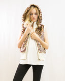 Faux Fur Jacket (Pink)