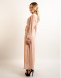 Pleated Long Maxi Dress