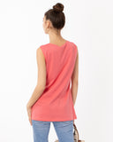 eyelash lace cotton vest top