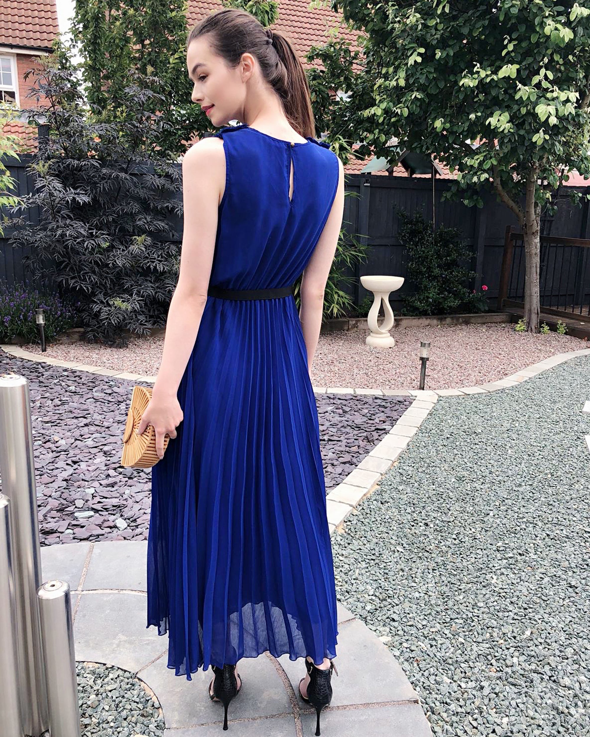 Pleated Maxi dress