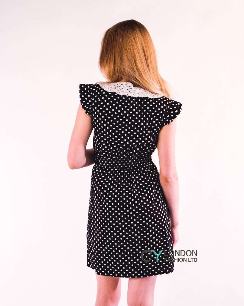 Dot Dot Print Dress