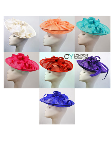 Sinamay Fascinator (STYLE A14)