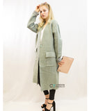 Wool blend jacket coat