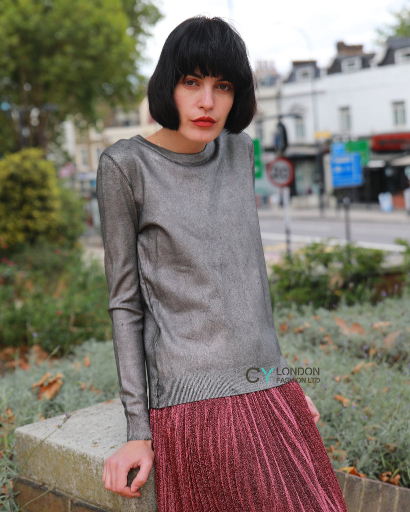 Gold Printed Jumper