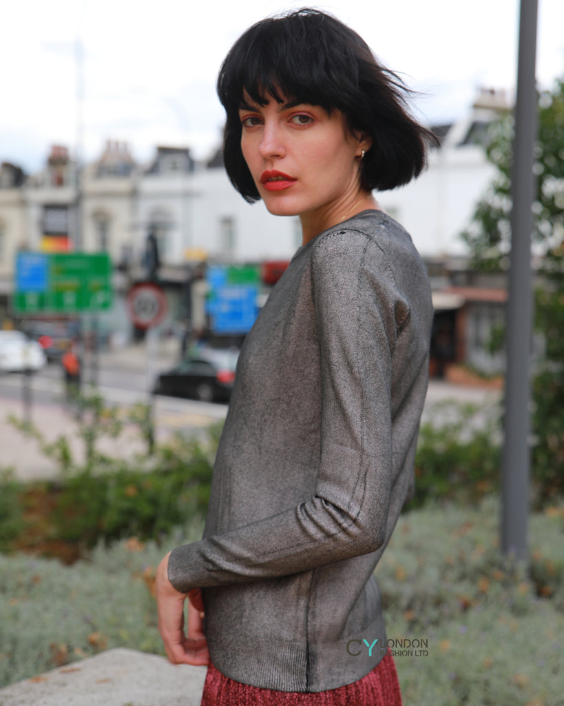 Gold Printed Jumper